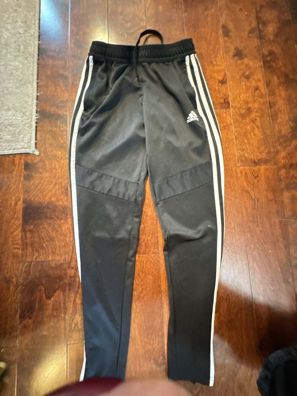 Adidas Tiro 19 Training Pants Size XS Black White Athletic